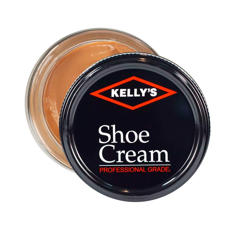 KELLYS Kelly's Brown Sugar Shoe Polish 1.5 oz - Professional Leather Shoe Cream - Image 2
